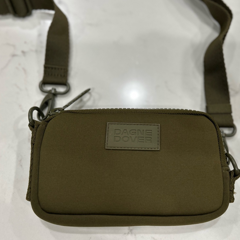 Dagne Dover Dark Moss Mara Phone Sling